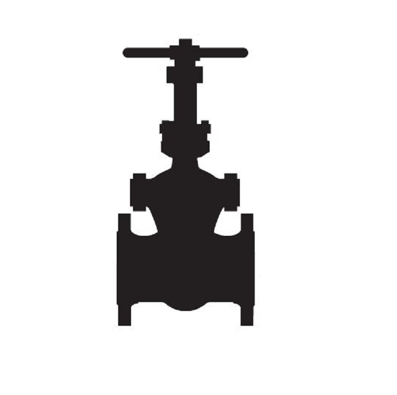 Gate Valve 4" Cast Carbon Steel Outside Screw & Yoke Flanged Class 300 Flexible Wedge Disc  Max Pressure 740 PSI